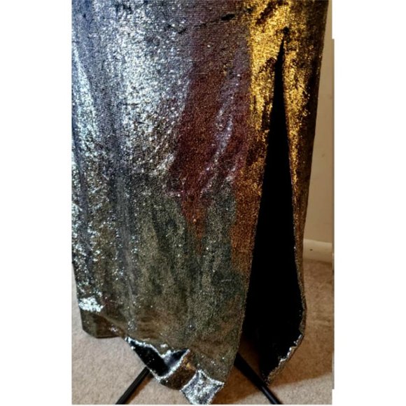 Vintage Evening Dress Natalie Aronson Sz 14/16 - Picture 7 of 8